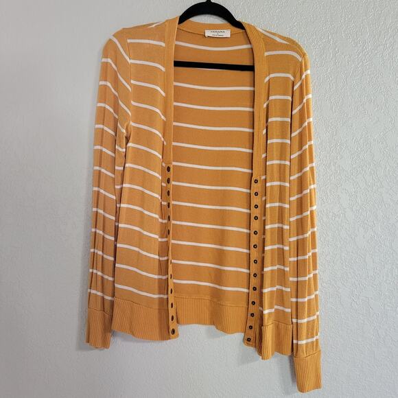 Zenana Women's Large Striped Cardigan - Picture 1 of 4